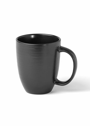 Lot de 6 mugs "Aya" Noir