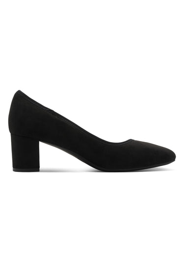Escarpins chic bout pointu et talon haut Noir