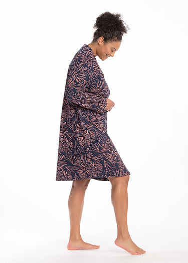 Chemise de nuit imprimée Imprime Fleurs