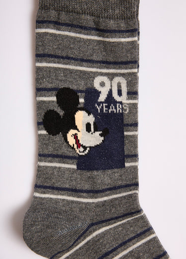 Chaussettes motifs Mickey + boîte cadeau Assortis Bleu