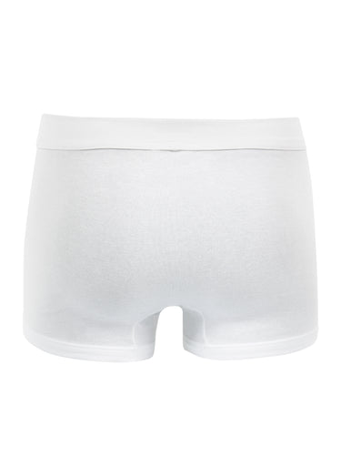 Boxer à poche uni homme Blanc