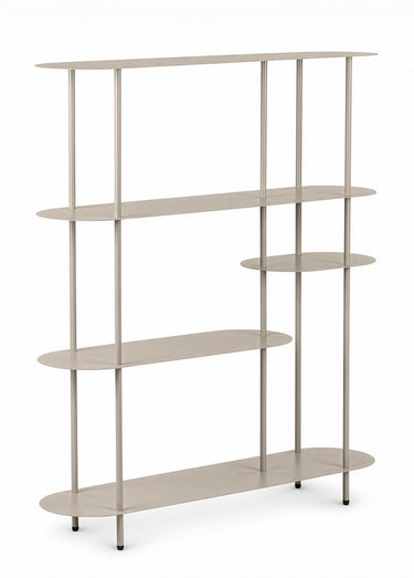 Etagère asymétrique métal 5 niveaux RIETI Sable