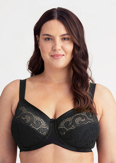 Soutien-gorge minimiseur avec armatures Noir