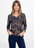 Violet/Beige