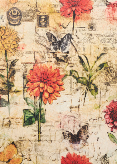 Tapis vinyle imprimé qualité numérique Floral