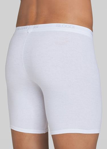 Boxer long fermé - Blanc Lot3