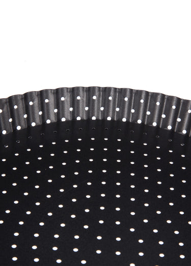 Moule à tarte perforé, fond amovible
