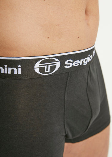 Ensemble boxer + 3 paires chaussettes Noir