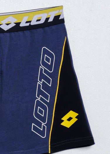 Boxer ceinture élastiquée logo, vif Bleu