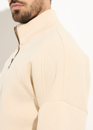 Ensemble détente chaud en molleton gratté Beige