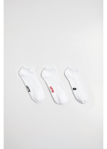 Lot de 3 Chaussettes basses Blanc
