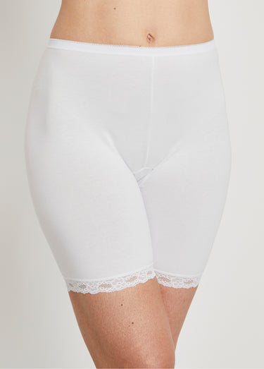 Culotte panty seconde peau - lot de 2 Blanc Lot2