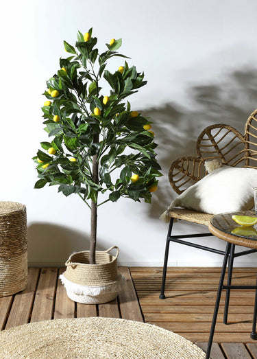 Grande plante artificielle citronnier Vert
