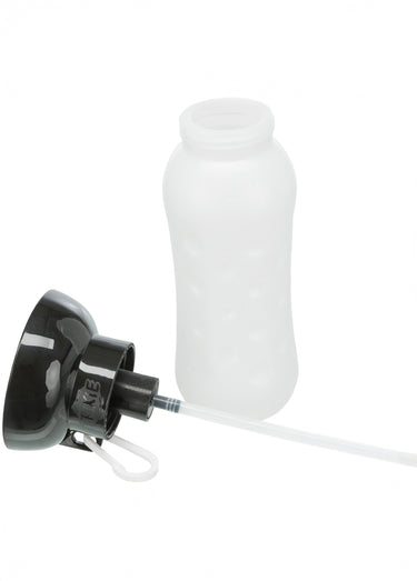 Gourde avec gamelle pour animaux Noir