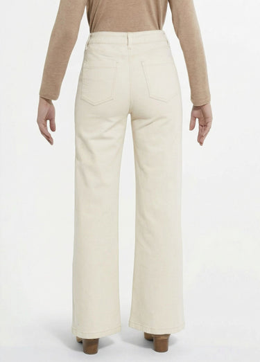 Jean évasé coupe large, spécial GRANDE Beige