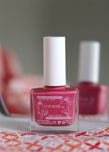 Vernis à ongles BIO-sourcé et vegan Rose Boise