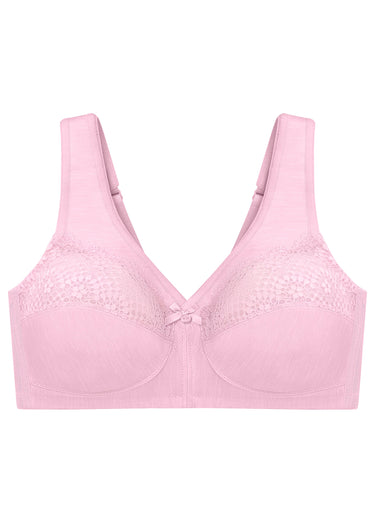 Soutien-gorge MagicLift Anti-Humidité Sans Armatures Spécial Grandes Tailles n°1064 Rose Chine