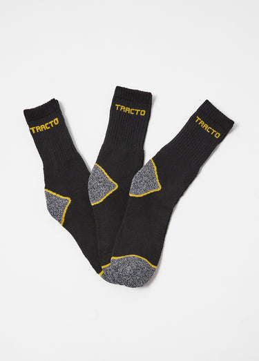 Chaussettes de travail résistantes Noir