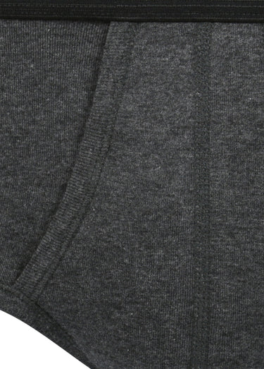 Slip pur coton homme Gris Anthracite
