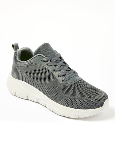 Baskets dad shoes mesh Gris