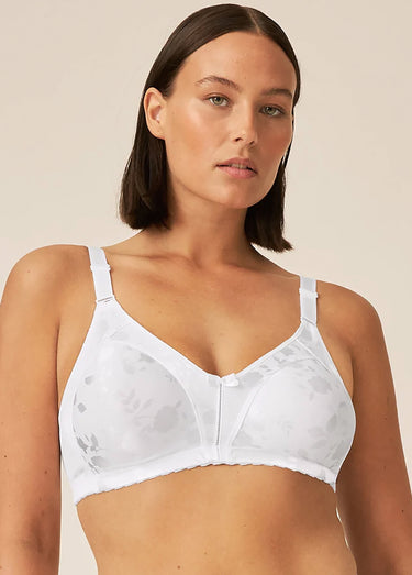 Soutien-gorge sans armatures minimiseur Blanc
