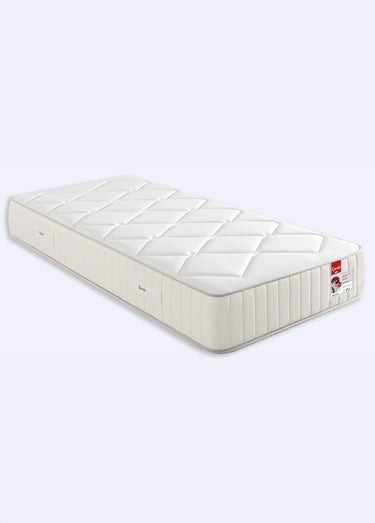 Matelas équilibré bi face à ressorts, haut. 26cm Blanc