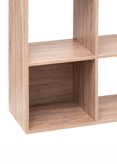 Meuble escalier 6 cases aspect bois Naturel