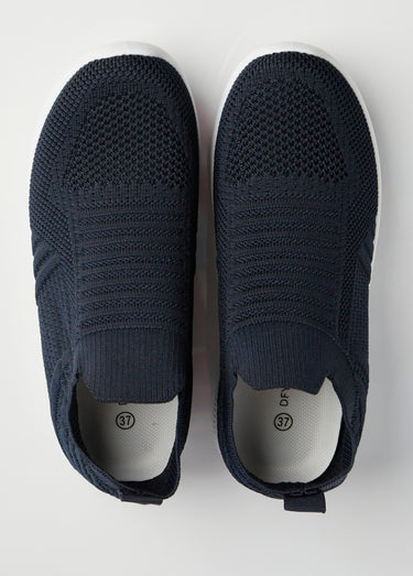 Baskets sportswear en mesh style jogers Marine