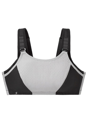Soutien-gorge Sport contrôle réglable Noir/Gris