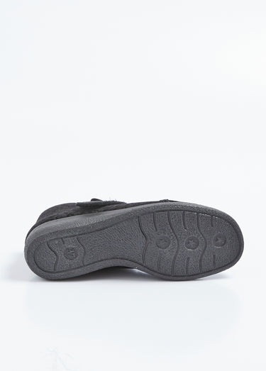 Boots scratchées léopard largeur confort Noir