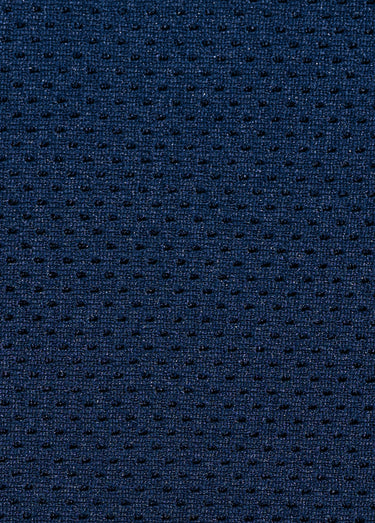 Coupon tissu, maille ajourée mesh Marine