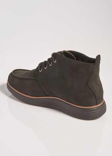 Chaussures montantes style Desert boots Noir
