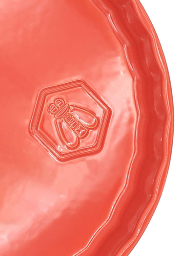 Tourtière 28cm céramique, vif Orange
