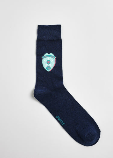 Paire de chaussettes licence Miami Vice Bleu Fonce