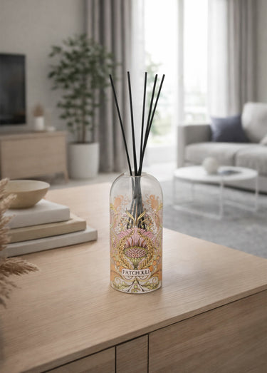 Diffuseur de parfum élégant verre, Ilan Orange