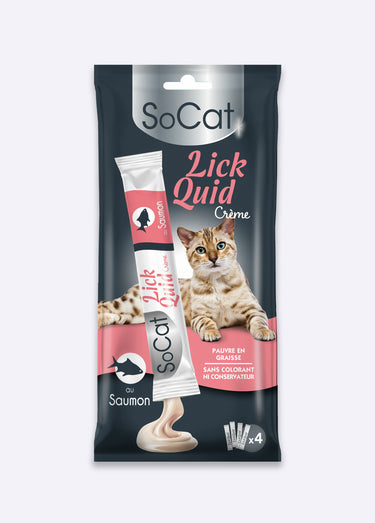Sticks friandises liquides, pour chat Saumon