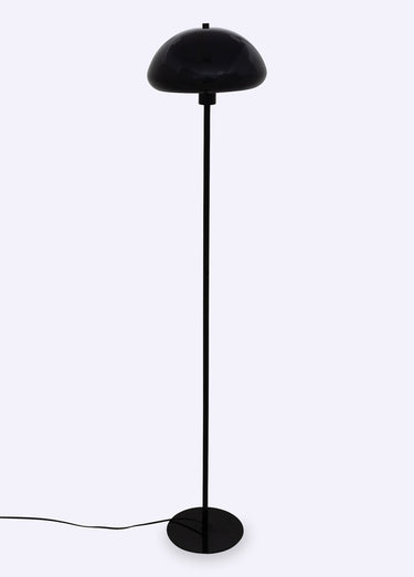 Lampadaire design en acier, Savio Noir
