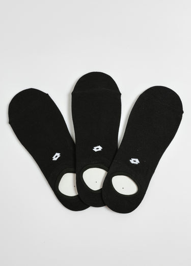 Socquettes discrètes bande anti glisse Noir