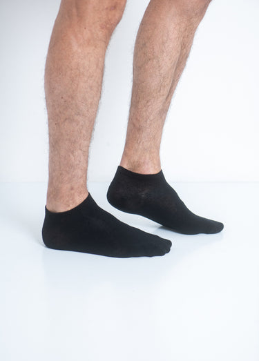 Chaussettes discrètes homme Noir Lot3
