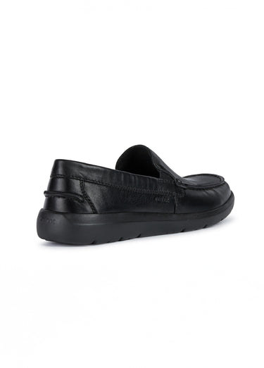 Mocassins cuir semelle antidérapante Noir