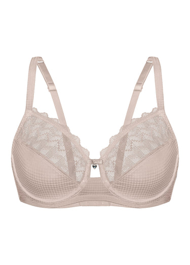Soutien-gorge emboitant dentelle Peau