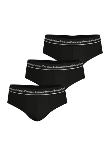 Slips unis coton majoritaire, Business Noir