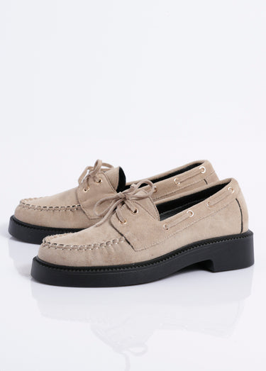 Mocassins tendance avec semelle épaisse Beige