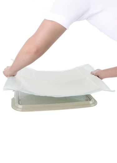 Bac toilettes pour chien NAPPY LOO Blanc