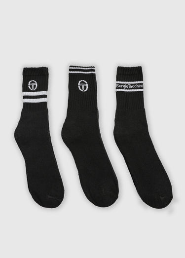 Chaussettes sport assorties avec coton Noir