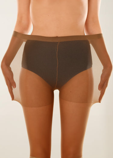 Collant mousse extensible - lot de 3 Beige Lotde 3