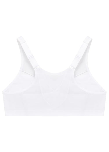 Soutien-gorge MagicLift Grandes Tailles Aide à la Posture, Fermeture Frontale, Sans Armatures n°1265 Blanc