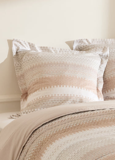 Couette microfibre double face 400 g/m² Imprime Rayure
