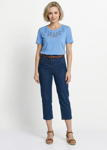 T-shirt long manches courtes Ciel