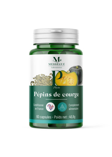 Capsules pépins de courge